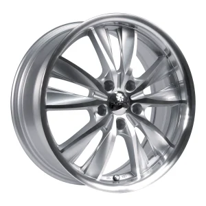 RTX Wheels – Twist – Silver – 17″x7″ 40mm – Summer Wheels – 081366